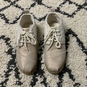 TOMS Faux Shearling Boots